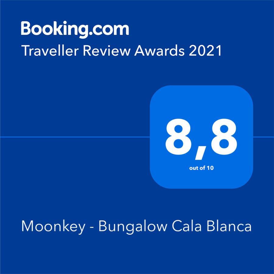 Moonkey - Bungalow Cala Blanca Balcon del Mar Exterior foto